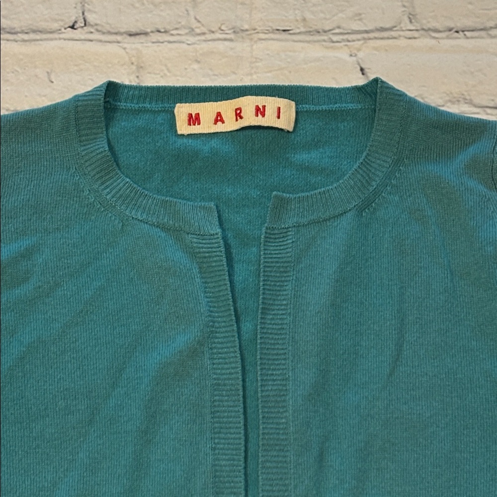 Marni 100% Cashmere Open Front Cardigan - Picture 5 of 16